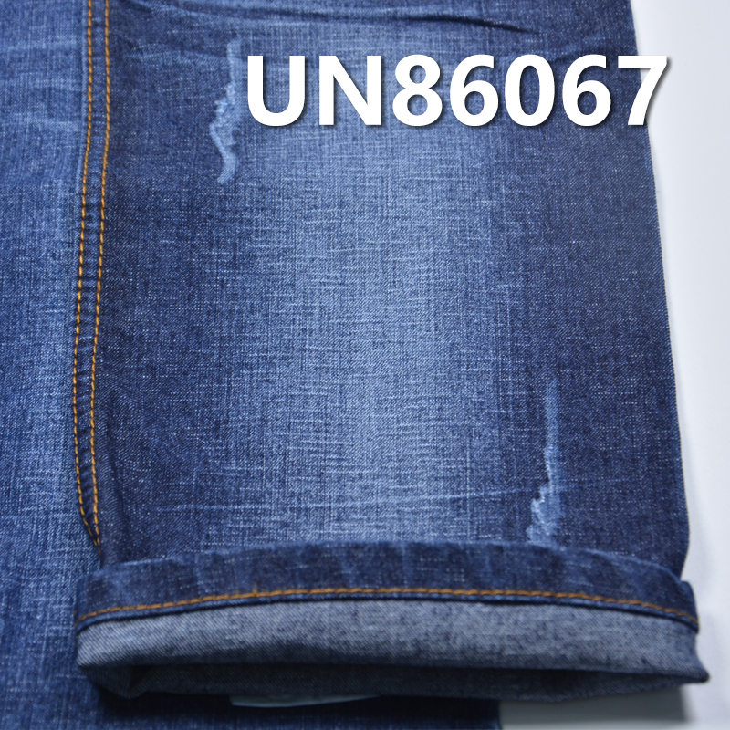 Stretch Denim Fabric | 9.6oz Cotton-Poly-Spandex Slub Denim | Woven Right Twill | Jeans, Denim Skirt, and Denim Shirt Material