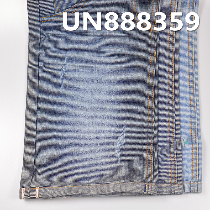 100% Cotton Selvedge Denim |13 oz Brushed Back“Z” Twill Denim| Fabric for Jeans & Trendy Denim Jackets