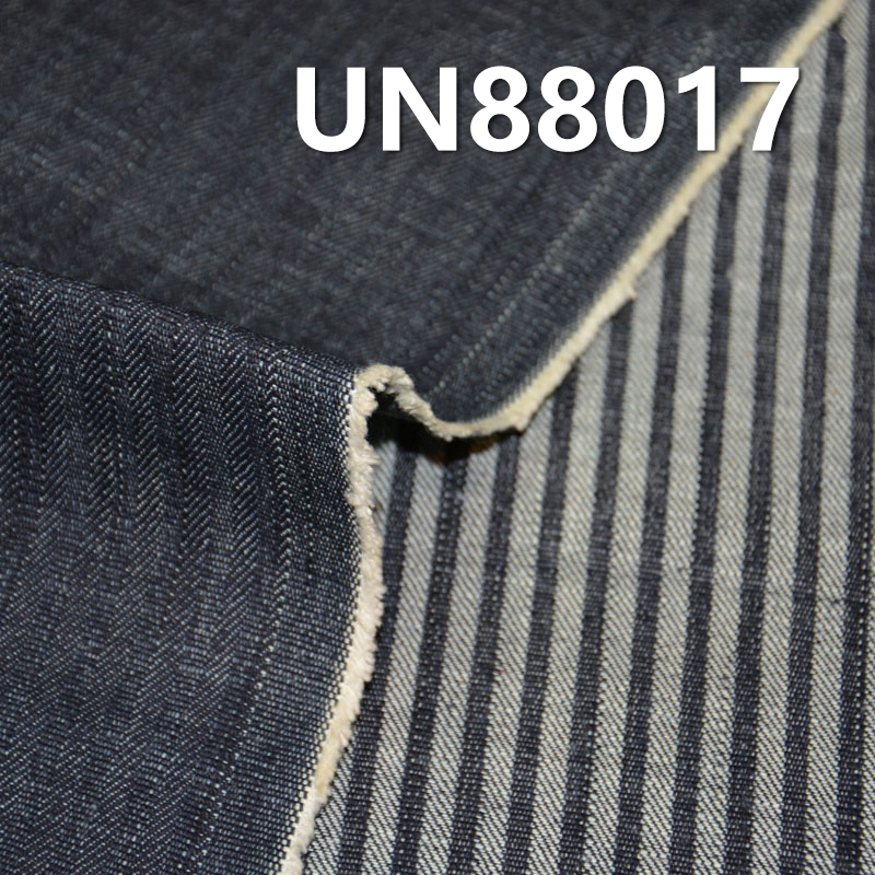 Dobby Denim | 12.5oz 100% Cotton Slub Dobby Stripe Denim | Fabric for Jeans & Trendy Denim Jacket Outerwear
