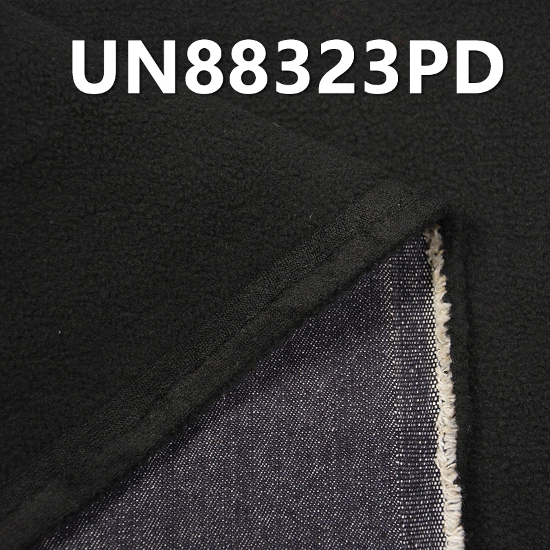 Cotton，Slub，Denim，Desized Bonded Fleece Denim 
