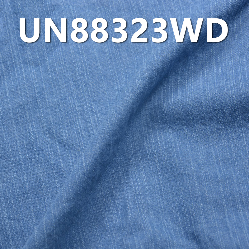 Washed Denim Fabric | 8oz Cotton Slub Lightweight Denim | Fabric for Denim Skirts & Shirts