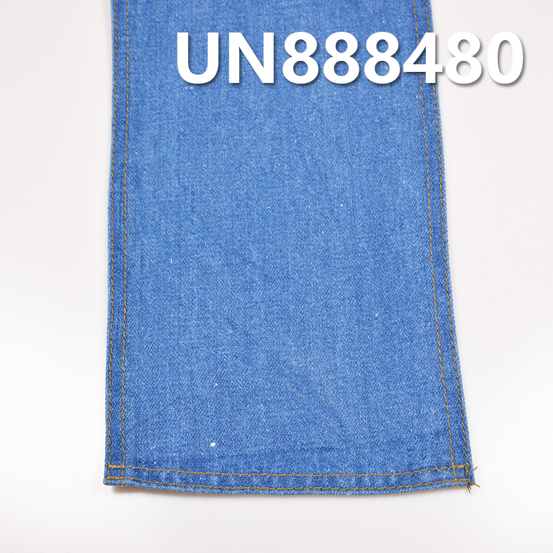 Cotton-Linen Selvedge Denim | 11.5oz Slub Cotton 3/1 “Z”Twill Denim | Raw Denim | Jeans, Jackets, Outerwear Fabric