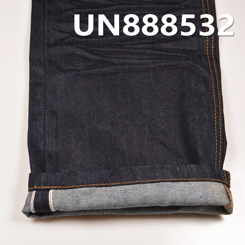 Cotton Selvedge Denim | 12oz Slub Cotton3/1 "Z Twill Selvedge Denim | Fabric for Jeans ,Trendy Denim Jacket Outerwear