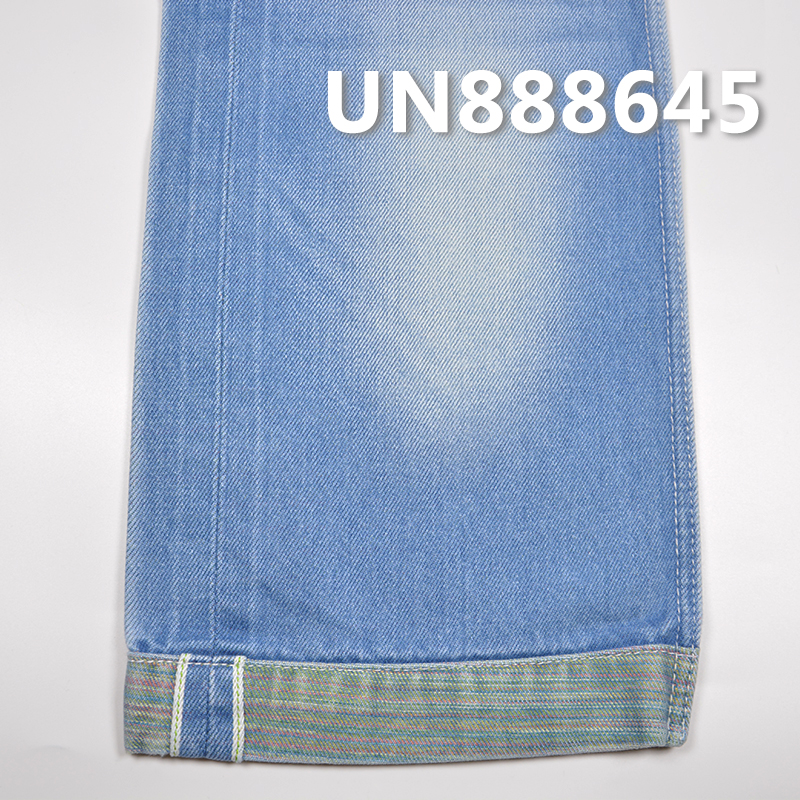 100% Cotton Slub Selvedge Denim Twill Color Bottom 32/33" 12oz UN888645