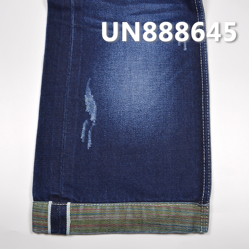 100% Cotton Slub Selvedge Denim Twill Color Bottom 32/33" 12oz UN888645