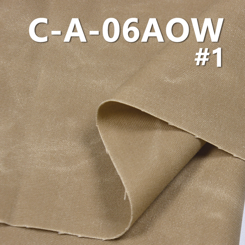 100% Cotton Sanding Dyed Canvas Oil Wax Coating 370g/m2 57/58" C-A-06AOW
