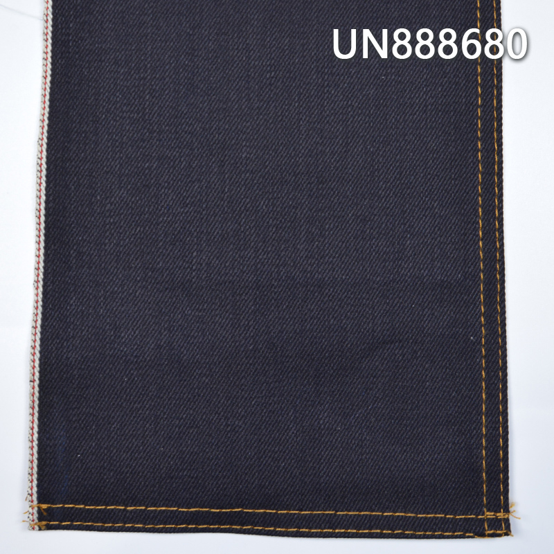 100% Cotton Yarn-Dyed Selvedge Denim Fabric | 12 oz Slub 3/1 "Z" Twill Denim Fabric | For Jeans Denim Jackets