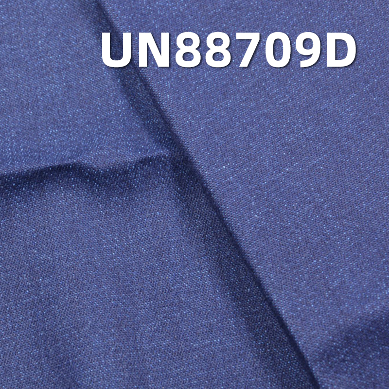 Stretch Dyed Denim Fabric | 9.4oz Cotton Stretch Twill Denim | Blue Face Blue Back | Fabric for Denim Skirts, Denim Shirts