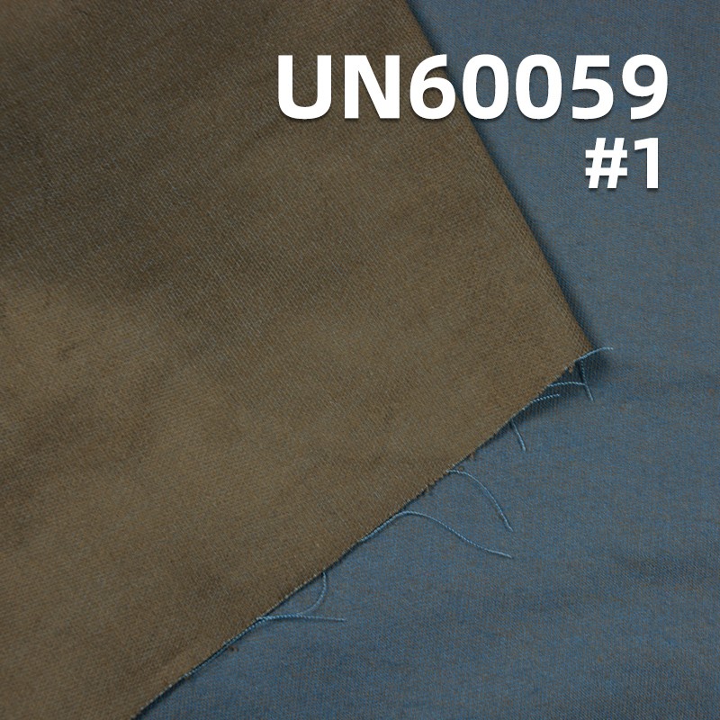 Two-Tone Faux Velvet | 246g/m² T/C Velvet Fabric | 24W Dyed Velvet | Fabric for Hats, Pants, Outerwear, and Coats