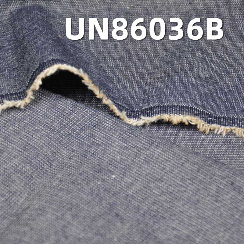UN86036B 100%Cotton Blue Denim 59/60" 6.50oz U N86036B