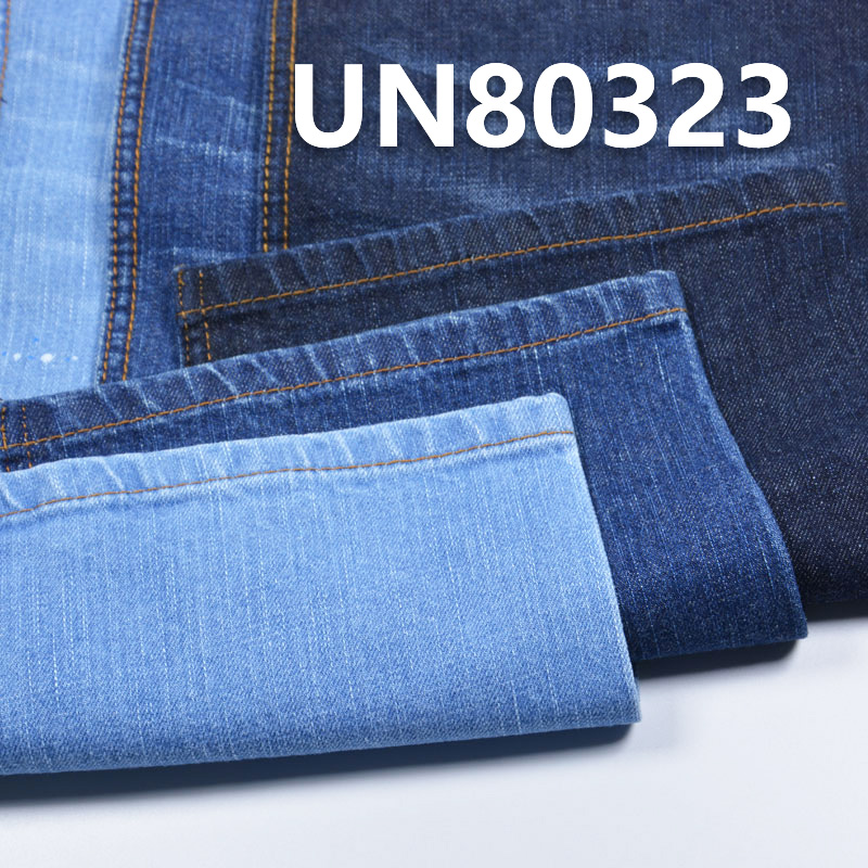 Stretch Denim Fabric | 10.5oz Cotton-Stretch Slub Twill Denim | Fabric for Jeans, Denim Skirts, and Denim Shirts