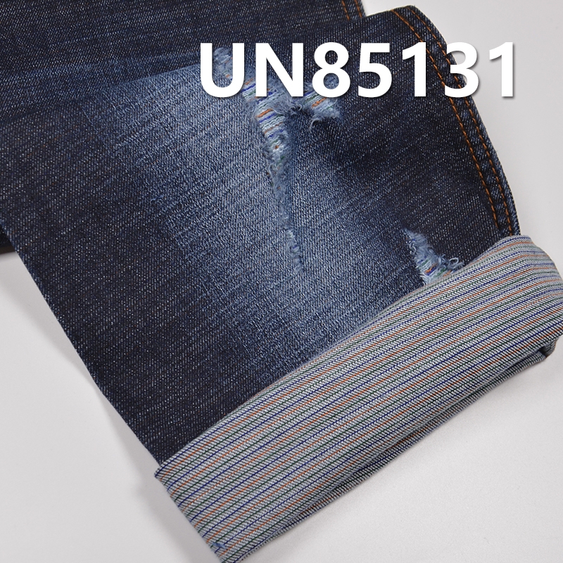 Blue Face/Colored Weft Denim | 10oz High Stretch 3/1"z" Twill Denim | Fabric for Jeans, Denim Skirts & Denim Tops