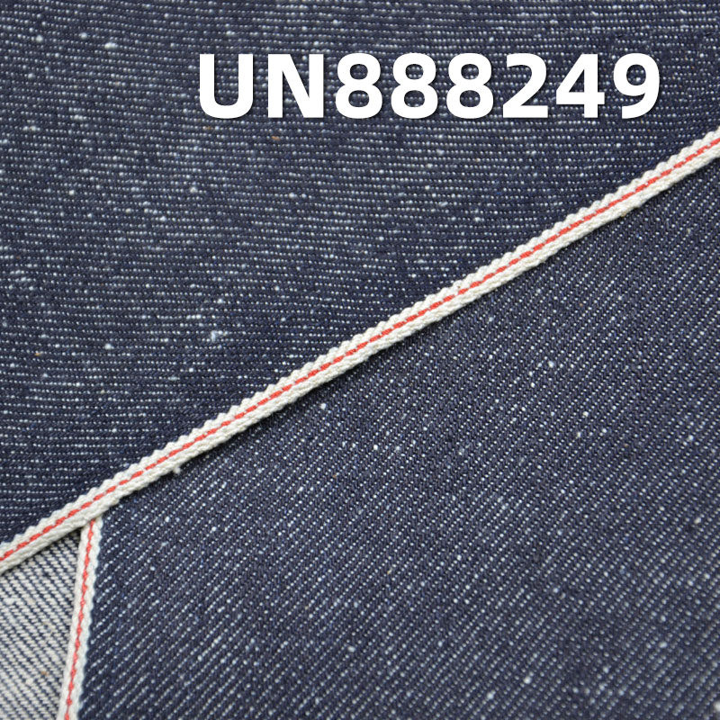 Cotton slub yarn denim pearl edge  32/33" 11.7oz UN888249