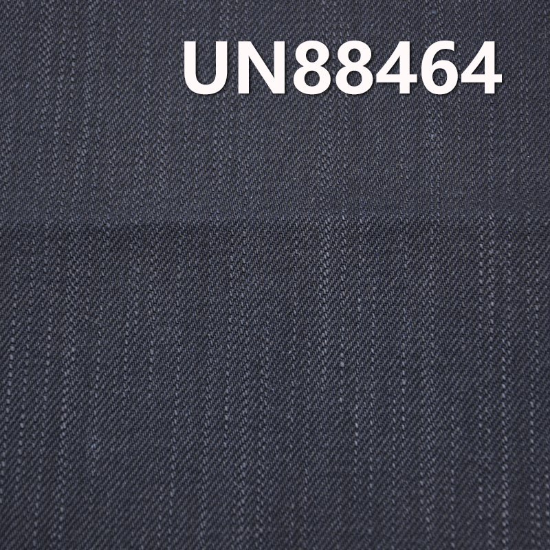 All-Cotton Dyed Denim | 13.2oz Twill Cross/Vertical Slub Denim | Reactive Black | For Jeans & Denim Jackets