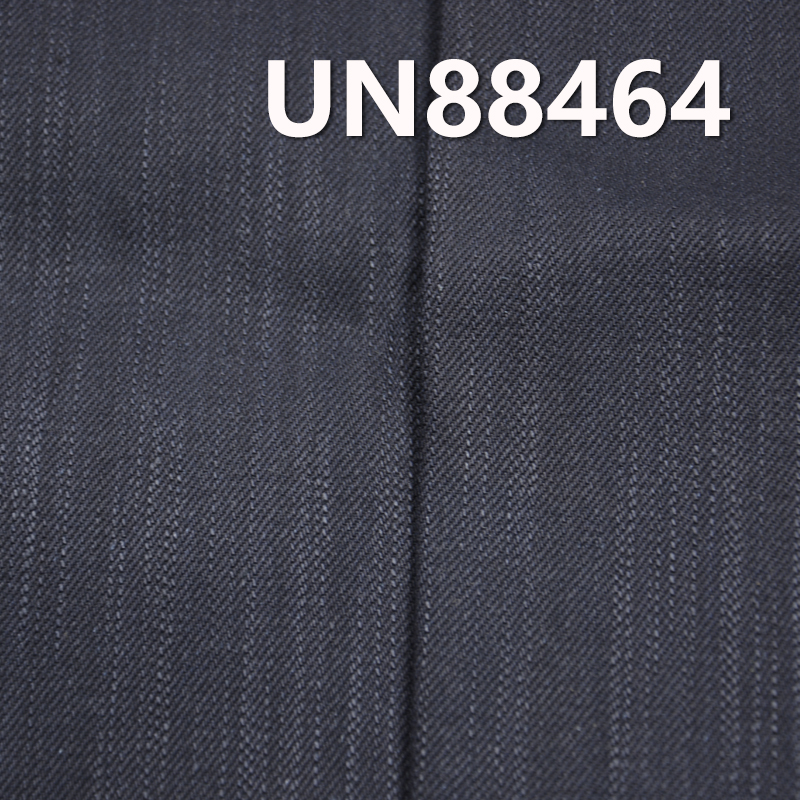 All-Cotton Dyed Denim | 13.2oz Twill Cross/Vertical Slub Denim | Reactive Black | For Jeans & Denim Jackets