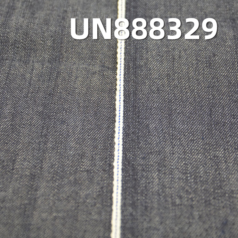 100% Cotton Selvedge Denim | 7.5oz Slub Cotton 2/1 “Z” Twill Fabric | Raw Denim for Jeans, Skirts, Shirts, Jackets