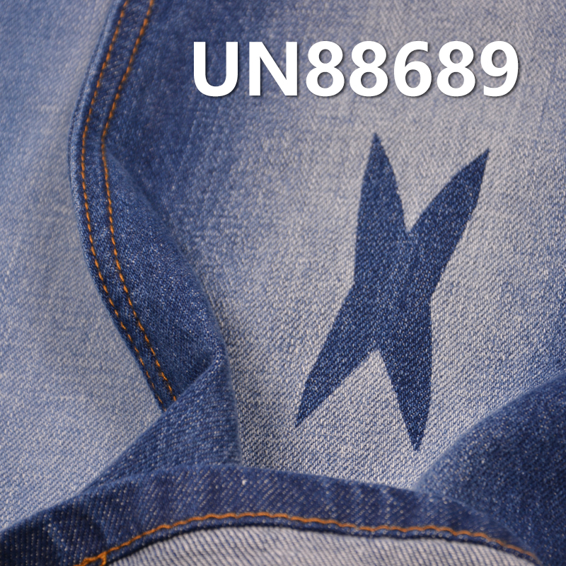 Stretch Denim Fabric | 12.7oz Cotton-Linen Stretch Twill Denim | 3/1 "Z"Twill Denim | Jeans, Streetwear Denim Jackets, Outerwear Fabric