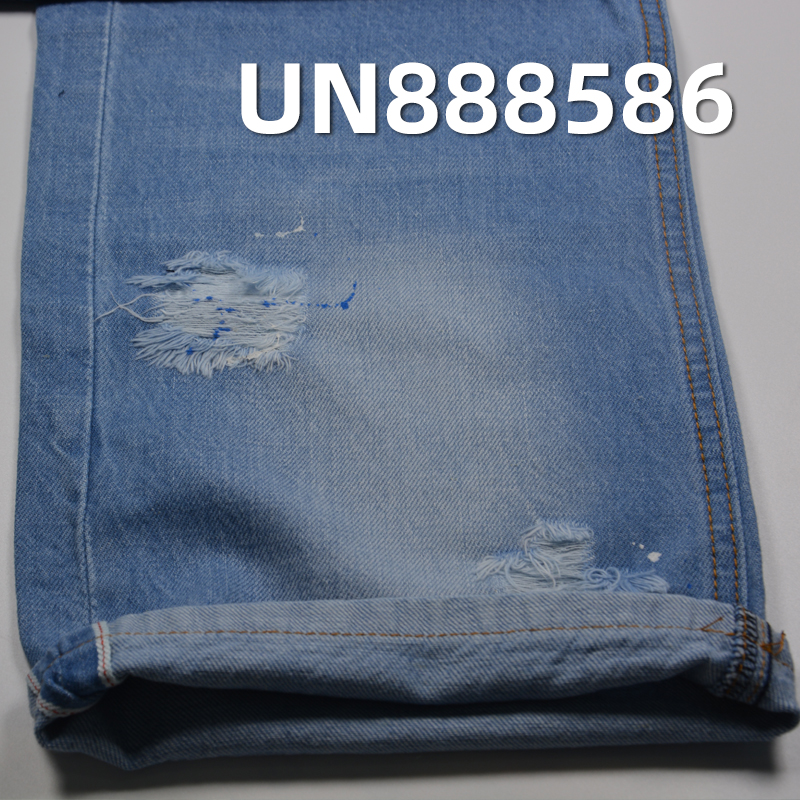 Linen Cotton Slub Selvedge Denim | 11.2oz Cotton Linen Twill Denim | Fabric for Jeans & Denim Shirts