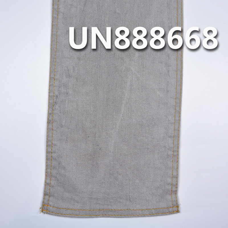 99%Cotton 1%Spandex Black Selvedge Denim "Z" Twill 32/33" 10.5oz UN888668