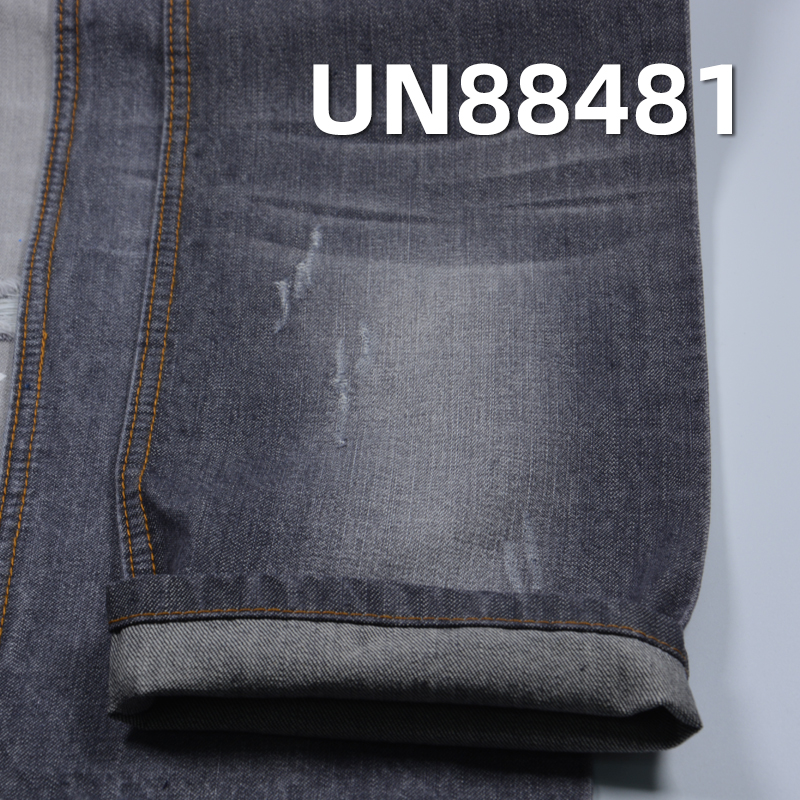 All-Cotton Slub Denim Fabric | 10oz Twill Wide-Width Denim | Shrink-Resistant | Jeans, Denim Skirt, and Denim Shirt Material