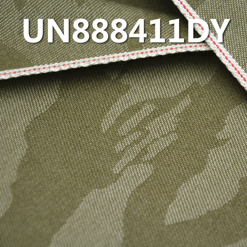 Cotton dyeing jacquard camouflage denim 32/33" 8oz UN888411DY