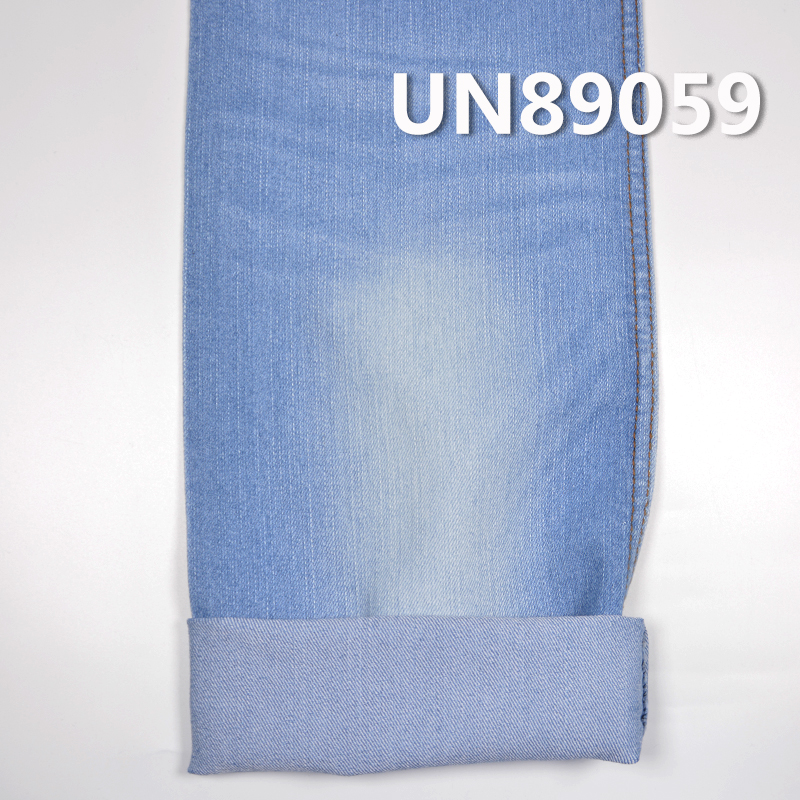 Stretch Denim Fabric | 9.5 oz Poly Cotton Slub 3/1 "Z" Twill Denim Fabric | For Jeans Denim Skirts Denim Tops