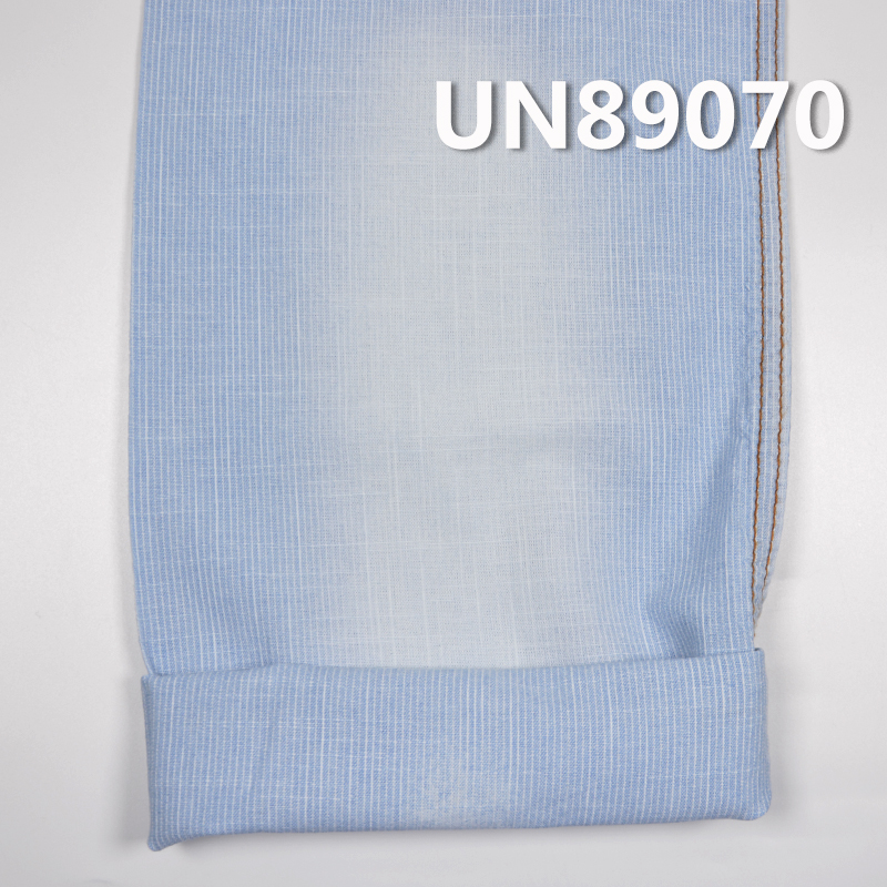 100%Cotton Stripe Denim 4OZ 57/59" UN89070