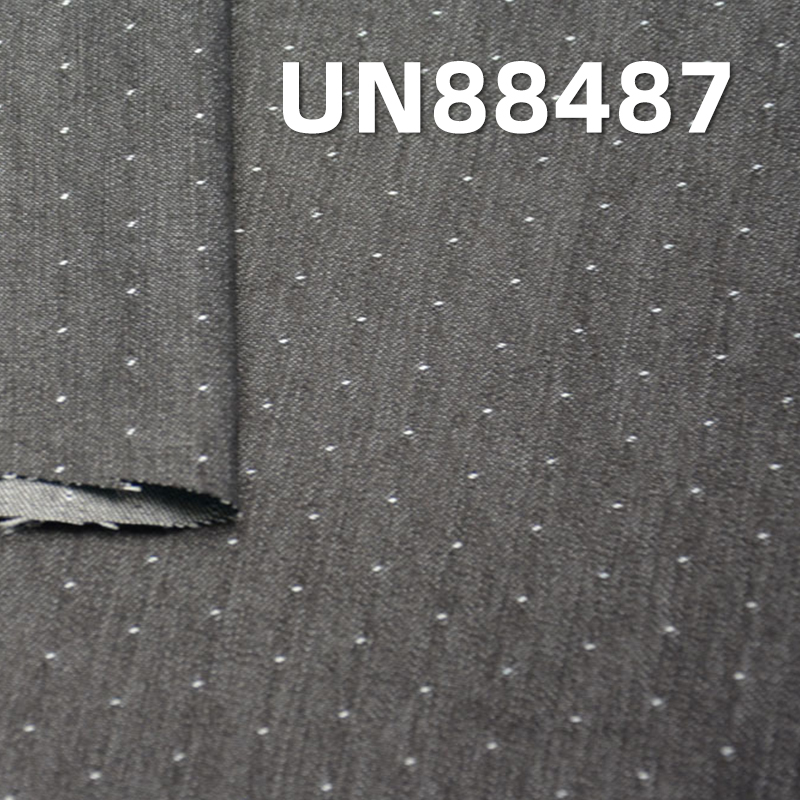 Jacquard Denim | 7.5 oz Polyester-Cotton Stretch Denim | Lightweight Denim | 2/1“Z”Twill Fabric for Jeans, Skirts, and Shirts