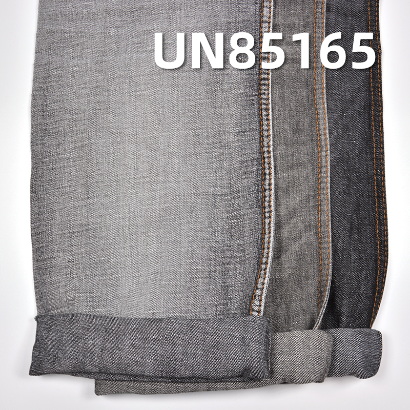 Linen-Cotton Denim Fabric | 7.5 oz Spring-Summer Denim Fabric | Fabric for Denim Skirts and Denim Shirts