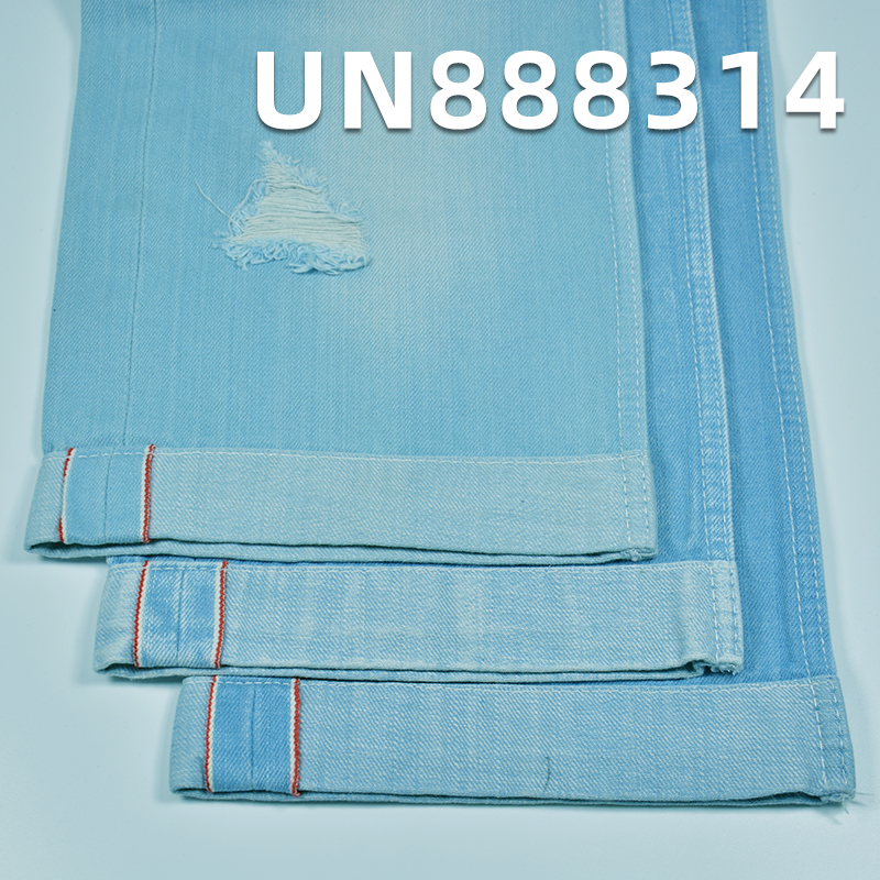 UN888314   100% Cotton Sky  Blue sulphur Twill  3/1