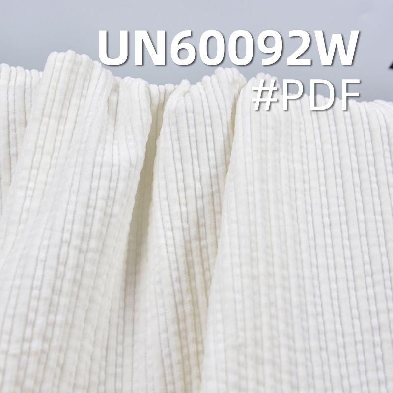 [PFD]290g/m² Cotton Corduroy | 6-Wale Parent-Child Striped Washed Corduroy | Fabric for Pants, Skirts, Hats, and Casual Jackets