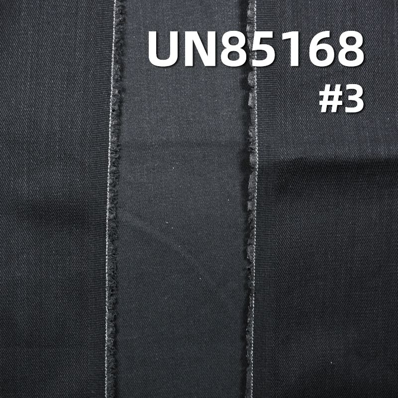 Black/Black Denim Fabric | 8.5oz Lightweight Cotton Rayon LHT | Denim Shirting & Fabric for Skirts