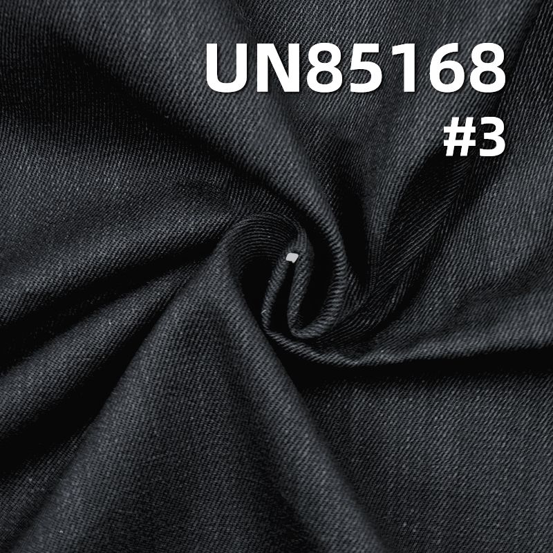 Black/Black Denim Fabric | 8.5oz Lightweight Cotton Rayon LHT | Denim Shirting & Fabric for Skirts
