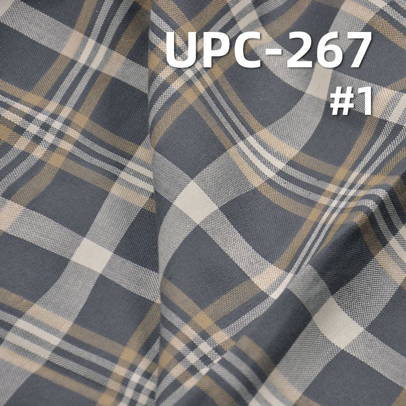 100%Cotton  yarn-dyed fabric 130g/m² 57/58“ UPC-267