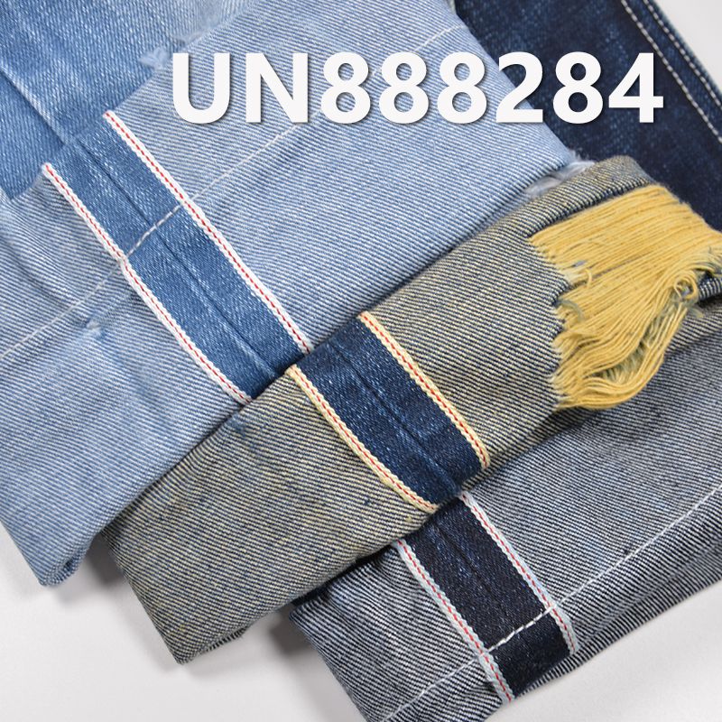 100% Cotton Heavy Selvedge Denim Twill  16.5oz 33/34" UN888284