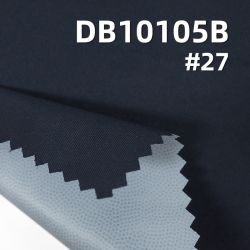 55%Nylon 45%PolyesterT400 2/1Twill Fabric W/R White Filming 150g/m2 57/58" DB10105B