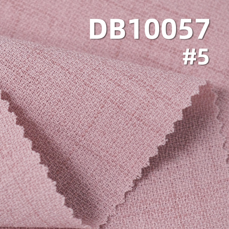 SST Slub Polyester Dyed 180g/m² Breathable  Fabric | CEY Changeable Stretch | Dresses, Wide Leg Pants, Jackets