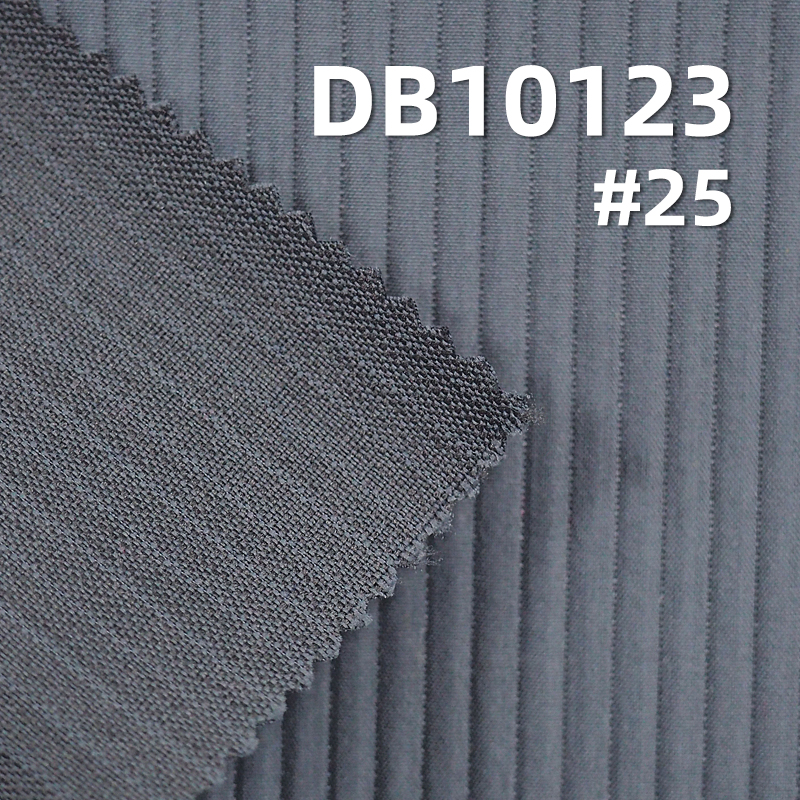 100%Polyester Corduroy-feel Stripe Fabric W/R Antistatic 180g/m2 60/62" DB10123
