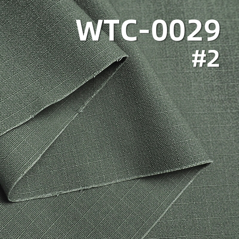 T/C Yarn-Dyed Plaid Fabric (5.5mm*6mm Grid) | 185g/m2 Woven Check Fabric | For Uniforms, Trousers & Jackets