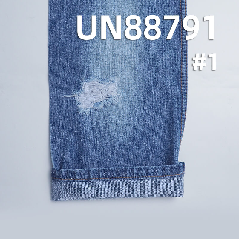 11.5 oz 100% Cotton Nep warp slub Denim | Three-Piece Twill Denim Fabric| Jeans & Jackets