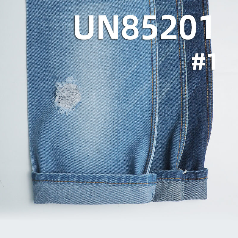 10.6oz Cotton-Polyester Blended Left-hand Twill Denim Fabric | Woven Twill Denim | Wide Selvage Denim | Material for Jeans, Denim Skirts, Jackets