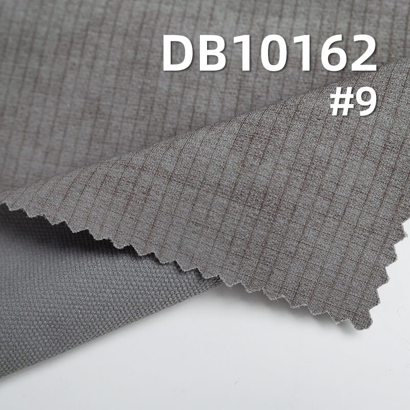 180g/m² Nylon Stretch Check Dyed Fabric | Four-Way Stretch | Mud-Dyed Single Check |Sportswear, Jackets, Climbing Fabric