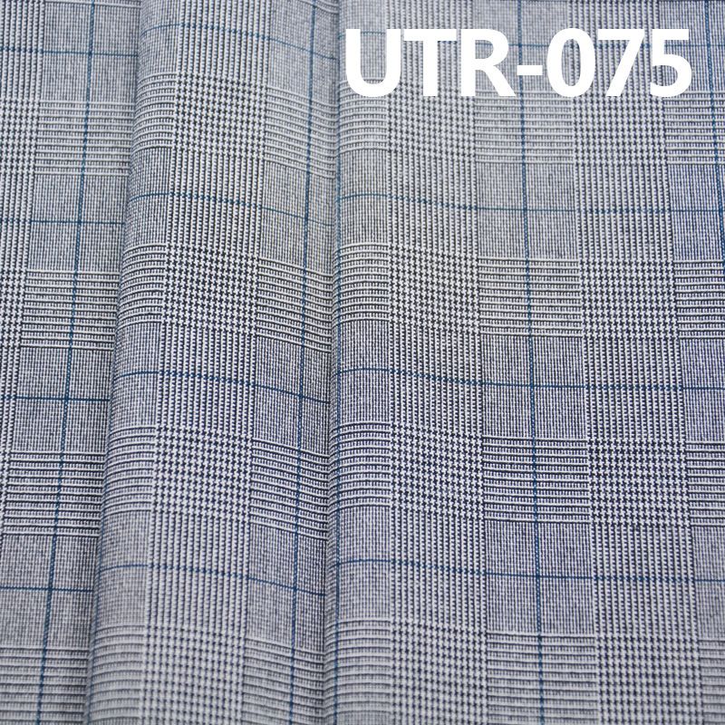Stretch Yarn - Dyed Fabric | 265g/m² T/ R Yarn - Dyed Checked Fabric |Trousers & Outerwear Fabric