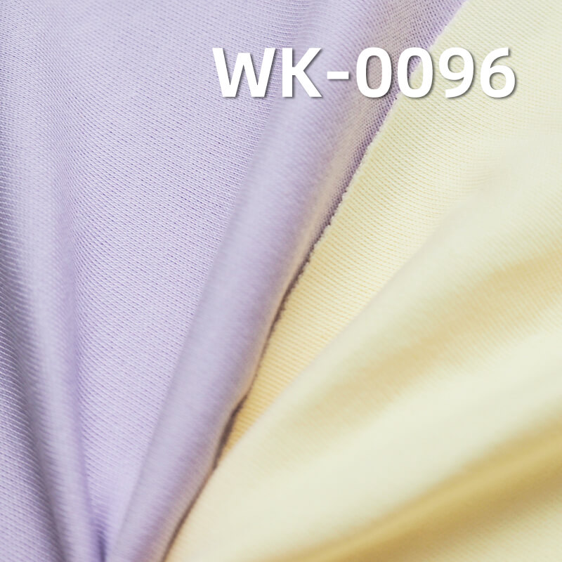 220g/m² Combed Cotton Stretch Knit Fabric | Skin-Friendly 1*1 Ribbed Double-Sided Material |Loungewear， T-Shirts  Fabric