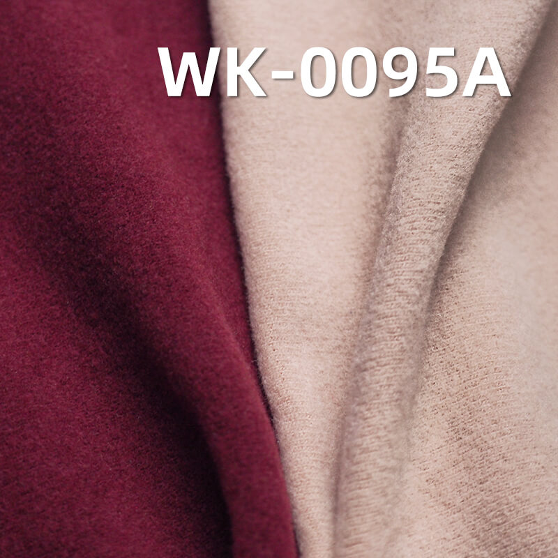 260g/m² Thermal Acrylic Ribbed Knit Fabric | 1*1 Thickened Cashmere Yarn | Fleece Texture | Double-Sided Ribbed Material | Loungewear & Thermal Base Layer Fabric