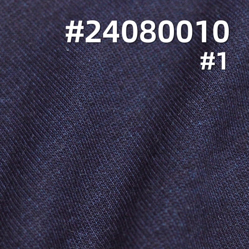 430g/m² Stretch Knit Denim | Fleece-Lined Indigo Denim | Winter Fabric for Jeans & Jackets