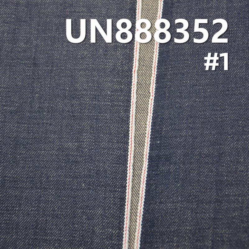 100% Cotton Slub Dyed Selvedge Denim Twill 31/32" 13.5oz  UN888352