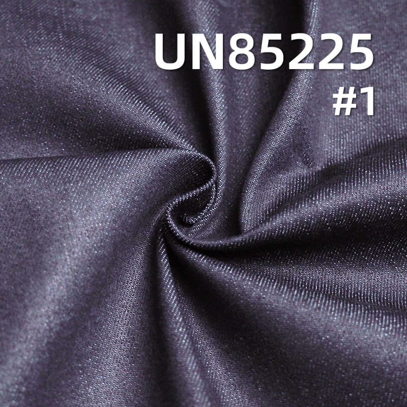 Stretch Denim Fabric | 8.8 oz Cotton-Polyester-Spandex  Denim | Warp Striped Slub Fabric | 3/1 "Z"Twill | Denim for Jeans, Skirts, Shirts