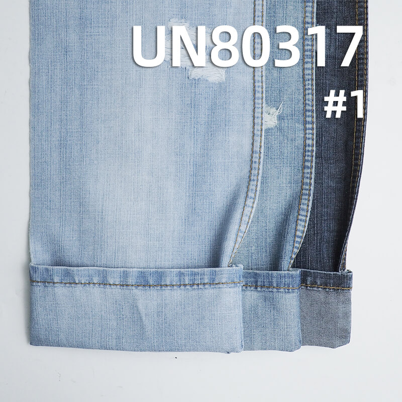 Poly-Cotton Slub Denim Fabric | 9oz Spring-Summer Denim | Non-Stretch Wide Twill | 3/1 “Z" Twill | Jeans, Denim Skirts, Denim Shirts Fabric
