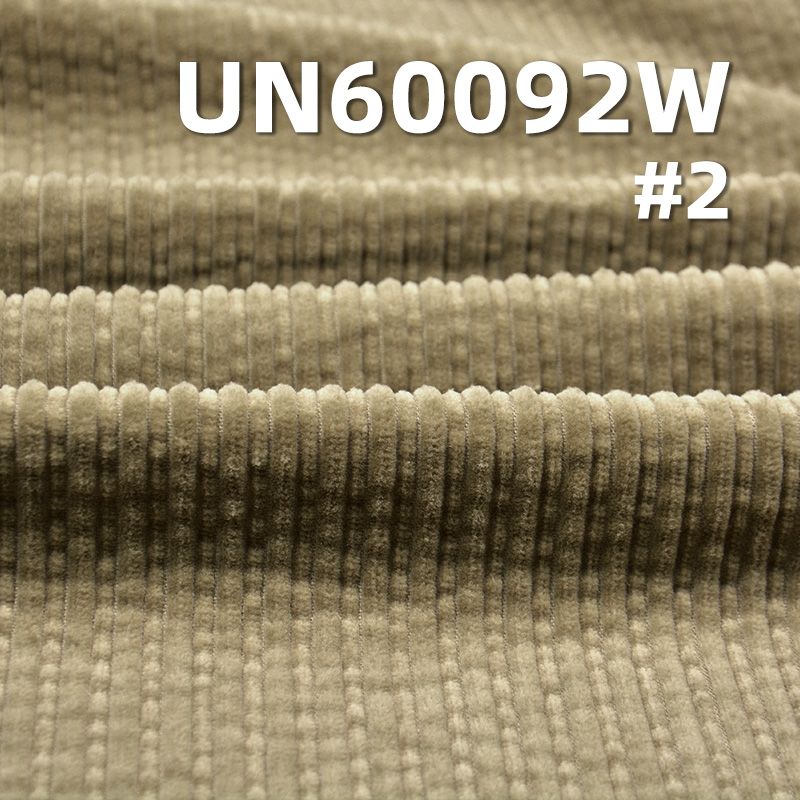 290g/m² Cotton Corduroy | 6-Wale Parent-Child Striped Washed Corduroy | Fabric for Pants, Skirts, Hats, and Casual Jackets